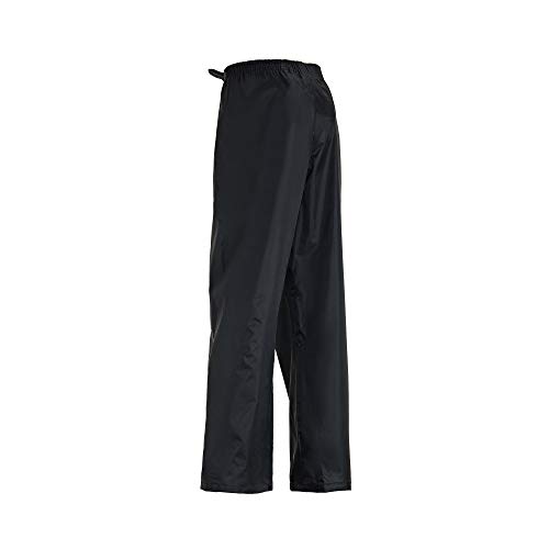 Regatta Pantalones Stormbreak Impermeables con Costuras Selladas Overtrousers, Unisex niños, Black, 14 yr