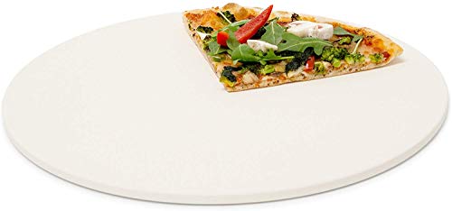 Relaxdays - Piedra para Pizza, cordierita, 1 x 33 x 33 cm, 1.3 Kg