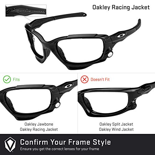 Revant Kit de goma MaxGrip® para las Oakley Racing Jacket: Negro