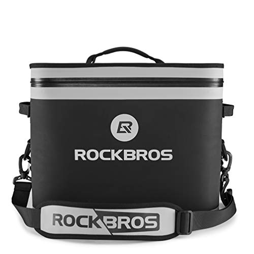 ROCKBROS Nevera Portátil Suave Refrigerador 20L Impermeable para Camping, Pesca, Viaje, Playa, Picnic, Barbacoa, Hogar y Actividades al Aire Libre