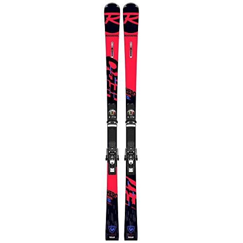 Rossignol Hero Elite Lt Ti (R22) Spx 12 R Esquís con fijación, Adultos Unisex, Negro/Rojo, 172 cm