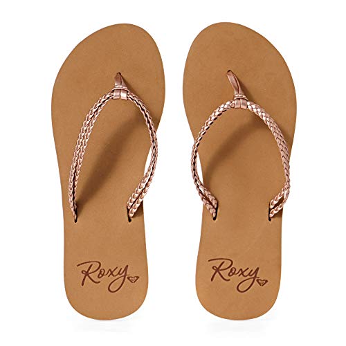 Roxy Costas, Zapatos de Playa y Piscina para Mujer, Rosa (Rose Gold Rsg), 39 EU