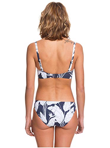 Roxy Printed Beach Classics-Conjunto De Bikini D-Cup para Mujer, Peach Blush Bright Skies s