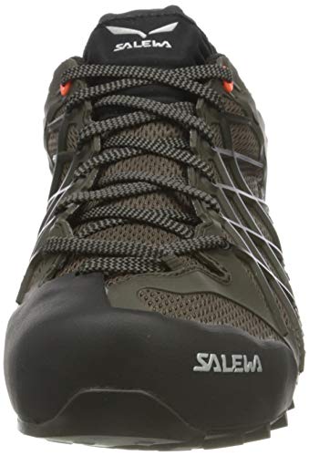 Salewa MS Wildfire Gore-TEX Zapatos de Senderismo, Black Olive/Wallnut, 43 EU
