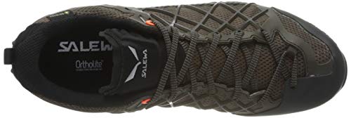 Salewa MS Wildfire Gore-TEX Zapatos de Senderismo, Black Olive/Wallnut, 43 EU