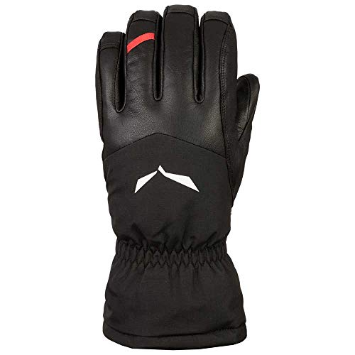 SALEWA ORTLES GTX Guantes, Unisex Adulto, Black out, S