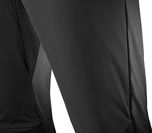 Salomon Agile Warm Pant - Pantalón Deportivo Hombre, Negro (Black), XL