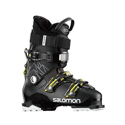 SALOMON Botas Alpinas QST Access 80, esquí Hombre, Black/Beluga, 45.5 EU