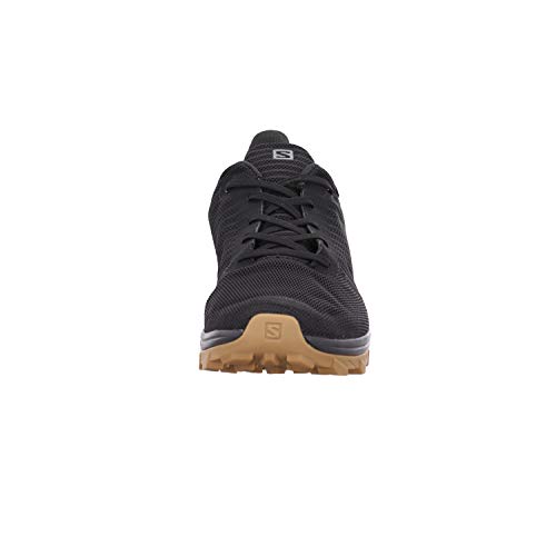 Salomon Outbound Prism Gore-Tex (impermeable) Hombre Zapatos de trekking, Negro (Black/Black/Gum1a), 42 EU