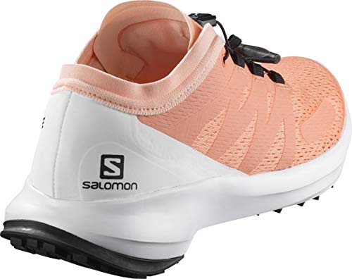 SALOMON Shoes Sense Flow, Zapatillas de Running Mujer, Multicolor (Cantaloupe/White/Bellini), 36 EU