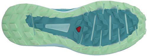 SALOMON Shoes Sense Ride, Zapatillas de Running Mujer, Multicolor (Meadowbrook/Icy Morn/Patina Green), 43 1/3 EU