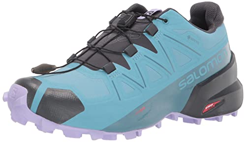 SALOMON Shoes Speedcross 5, Zapatillas de Senderismo Mujer, Delphinium Blue/Mallard Blue/Lavend, 39 1/3 EU