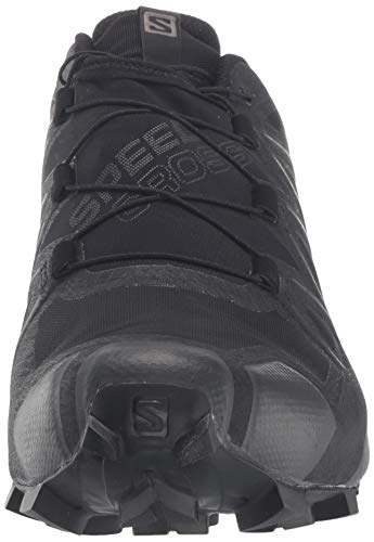 SALOMON Shoes Speedcross, Zapatillas de Running Hombre, Negro (Black/Black/Phantom), 47 1/3 EU