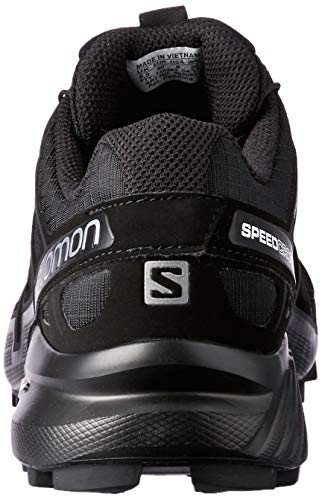 Salomon Speedcross 4, Zapatos de Trail Running Mujer, Black/Black/Black Metallic, 42 EU