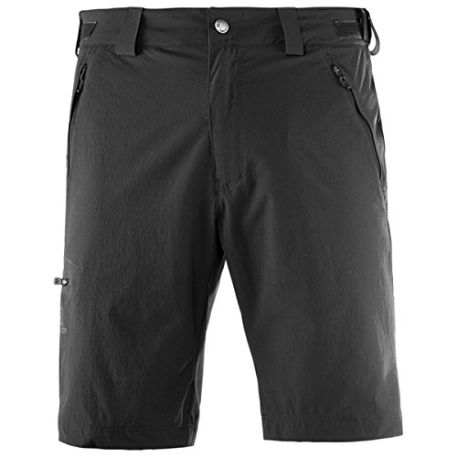 Salomon Wayfarer (L39318100) Pantalones cortos, Hombre, Negro, 52 R