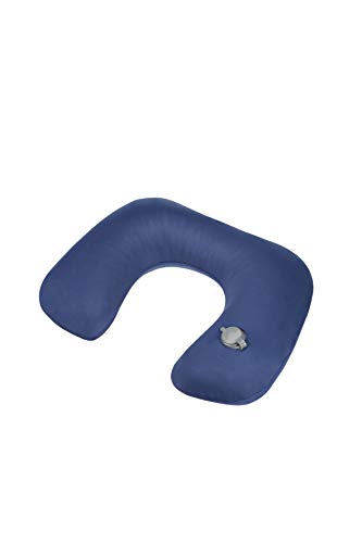Samsonite Global Travel Accessories - Inflatable Pillow + Removable Cover Almohada de Viaje 35 Centimeters 1 Azul (Midnight Blue)