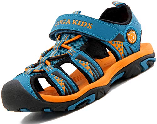 Sandalias para Niño Verano Casual Sandalias de Zapatillas de Trekking y Senderismo Sandalias de Playa Azul Oscuro Gr.27
