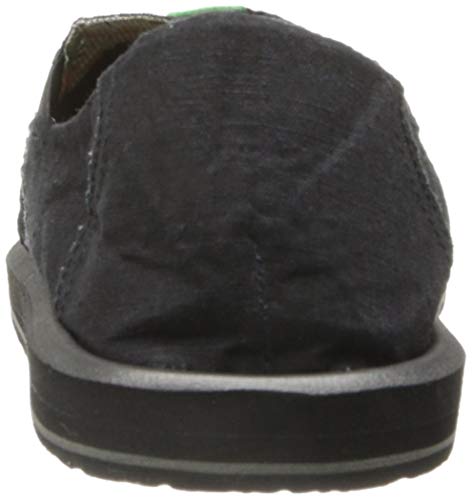 Sanuk Men's Pick Pocket Slip-On Shoe (40 M EU / 7 D(M) US, Black)