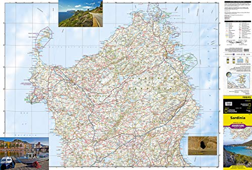 Sardinia: Travel Maps International Adventure Map [Idioma Inglés]: 3309