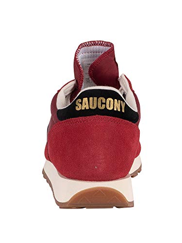 Saucony Jazz Vintage Suede Logo Burgundy, Zapatillas de Atletismo Hombre, 46 EU
