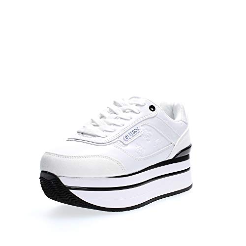 Scarpe Donna Sneaker Guess Hansin Runner White DS21GU22 FL5HNSPEL12