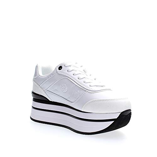 Scarpe Donna Sneaker Guess Hansin Runner White DS21GU22 FL5HNSPEL12