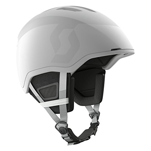 SCOTT Seeker Plus Helmet, Invierno, Unisex, Color Blanco Mate, tamaĂ±o Large