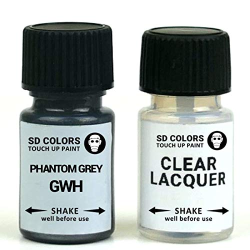 SD COLORS Phantom Grey GWH/169V/190 - Pintura para retocar (8 ml), color gris