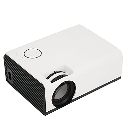 Semiter Mini Proyector, HD Mini Proyector 50000 Horas de Vida Panel de Botones para Videoconferencia para Enseñanza en Línea para Cine en Casa(#2)