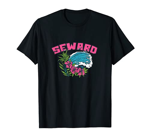 Seward Alaska Verano AK Tropical Camiseta