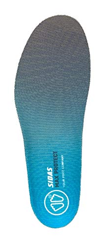 Sidas MAX Protect Move Support Plantillas Multisport, Unisex Adulto, Gris, FR : 2XL (Taille Fabricant : XXL:46-47)
