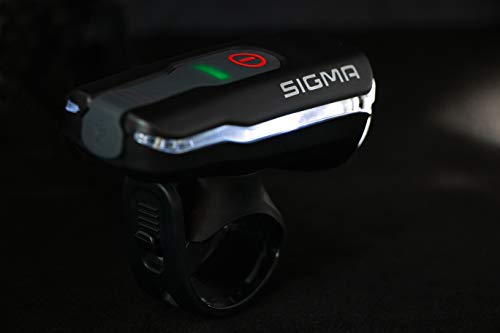 Sigma USB Luz Delantera Aura 60, Negro, Deportes al Aire Libre, Ciclismo,Gafas,Accesorios, Talla Única
