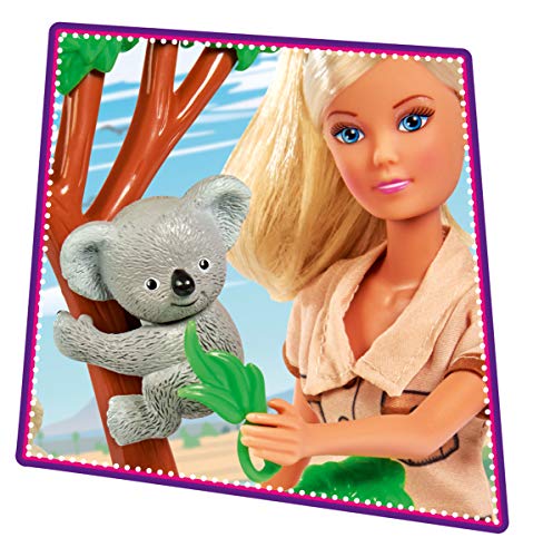 Simba Steffi Love Koala - Muñeca con árbol de Escalada, Comida y Botella