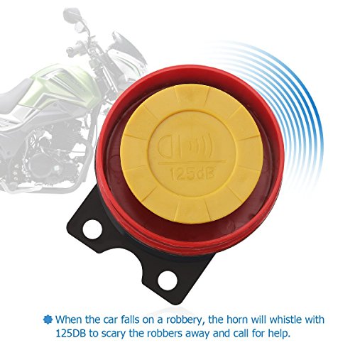 Sistema de seguridad antirrobo con alarma y mando a distancia para motocicletas, 12 V, universal, de Winomo