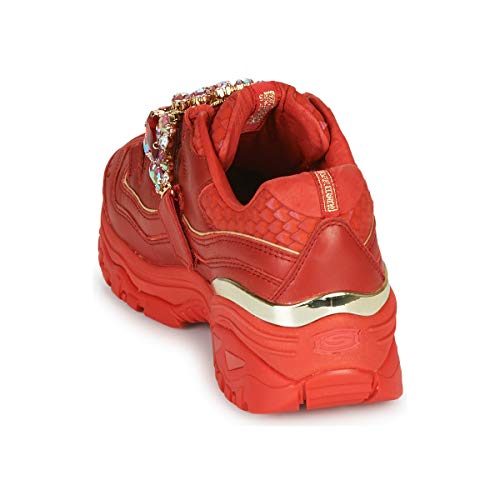 Skechers Enrgy STN G Mujer Zapatillas Deportivas Casuales Rojo EUR 36