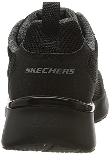 Skechers Skech-air Dynamight-fast Brak, Zapatillas Mujer, Negro (Black Mesh/Black Trim Bbk), 37 EU