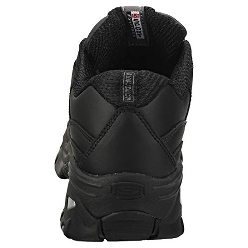Skechers Sport-Energy, Zapatillas Mujer, Negro (BBK Black Smooth Leather), 36 EU
