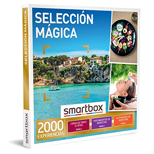 Smartbox - Caja Regalo Selección mágica - Idea de Regalo - 1 Actividad de gastronomía, Bienestar o Aventura para 1 o 2 Personas