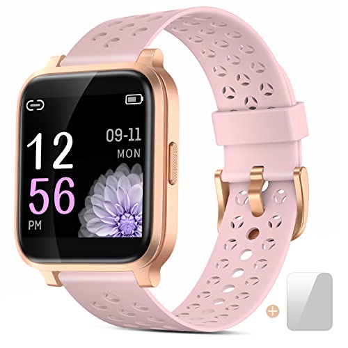 Smartwatch, Reloj Inteligente Mujer Impermeable IP68 con Pulsómetro, Cronómetros,Calorías,Monitor de Sueño,Podómetro Pulsera Actividad Inteligentes Smart Watch Hombre Reloj Deportivo para Android iOS