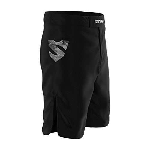 SMMASH Reaper Pantalones Cortos de Deporte para Hombre para el Entrenamiento de MMA, BJJ, UFC y Gimnasio (XXL)