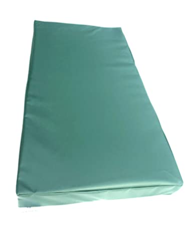 Soft Play Gymnastic Landing Crash Mat – 610 g/m² PVC / espuma de alta densidad – azul – 100 cm x 50 cm x 10 cm