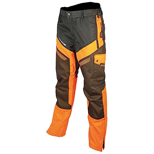 Somlys Indestructor Flex 588 - Pantalón de caza antirrondas, naranja, 38