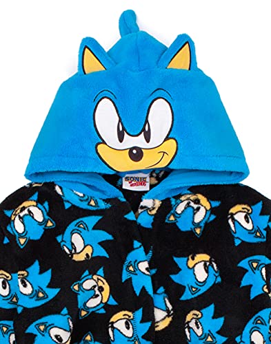 Sonic The Hedgehog Boys Boys Bats Bath-Robe 8-9 años