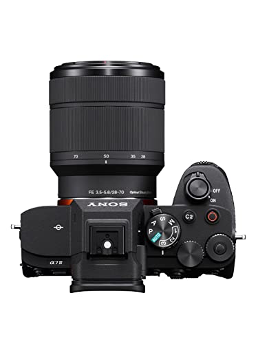Sony Alpha 7 IV - Cámara sin espejo con objetivo Sony 28-70 mm F3.5-5.6 (33 MP, enfoque automático en tiempo real, 10 fps, 4K60p, pantalla táctil multiángulo, batería Z)