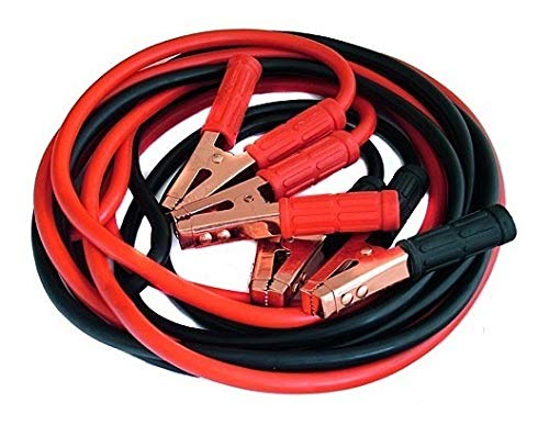 Space Home - Cable de Arranque - Pinzas Auxiliares de Coche - Cable para Batería de Coche - Cable Puente - Incluye Bolsa de Almacenamiento - 1200 AMP