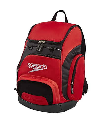 Speedo T-KIT Teamster Mochila, Unisex Adulto, Red / Black, 35 l