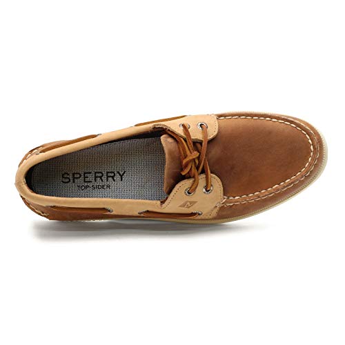 Sperry A/o 2-Eye Leather, Botas Hombre, Sahara/Avena, 42 EU