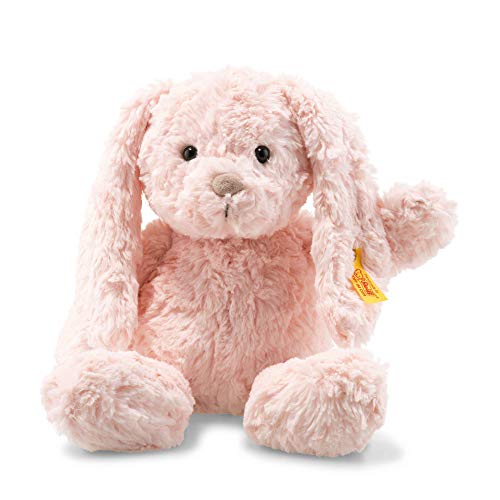Steiff Tilda 080623 - Conejo de Peluche con Orejas Plegables, 30 cm, Suave y Flexible, Color Rosa