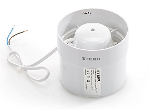 STERR - Extractor en línea con ventilador de conductos silenciosos 100 mm - IDM100