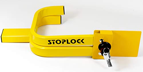 Stoplock HG 400-00 - Cepo Antirrobo para Coche, para Coches, Caravanas, Camiones y Otros Vehículos Pequeños